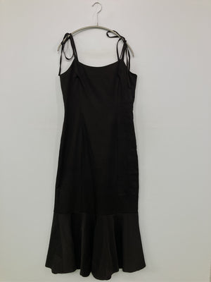 NICE CLAUP/ナイスクラップ/ドレス/ワンピース/ドレス/ブラック/F