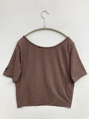 M line/エムライン/Tシャツ/カットソー/トップス/ブラウン/F