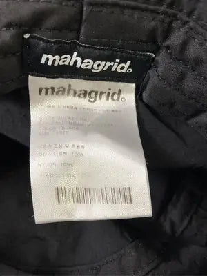 mahagrid/マハグリッド/バケットハット/帽子/ブラック/FREE