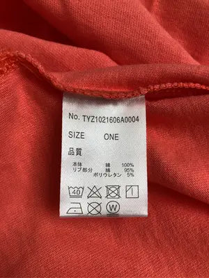 CIAOPANIC TYPY/チャオパニックティピー/Tシャツ/カットソー/トップス/レッド/one