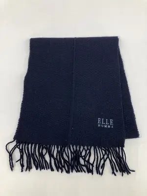 ELLE HOMME/マフラー/ファッション雑貨/ネイビー