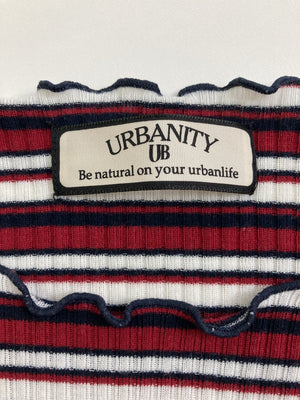 URBANITY/アーバニティ/ニット/セーター/トップス/レッド/L