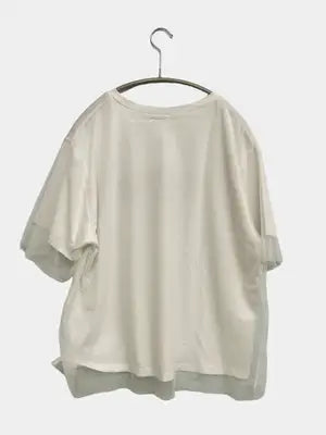 ESSEME/Tシャツ/カットソー/トップス/ホワイト/XL