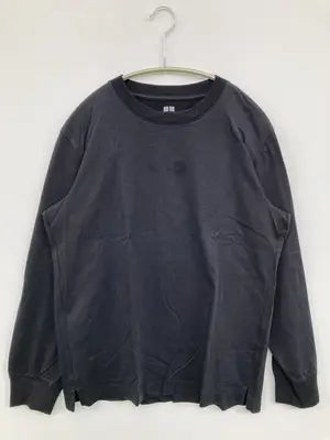UNIQLO/ユニクロ/Tシャツ/カットソー/トップス/ブラック/S