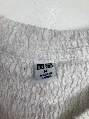 UNIQLO/ユニクロ/Tシャツ/カットソー/トップス/ホワイト/M