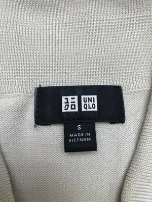 UNIQLO/ユニクロ/ポロシャツ/トップス/ベージュ/S