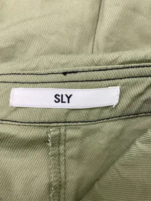SLY/スライ/シャツワンピース/ワンピース/ドレス/カーキ/2