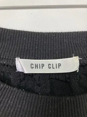 Chip Clip/チップクリップ/ニット/セーター/トップス/ブラック/M   バスト79～87   身長154～162