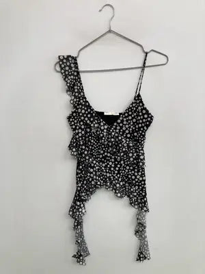ZARA/ザラ/キャミソール/トップス/ブラック/USA S