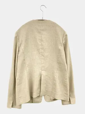 UNITED ARROWS green label relaxing/ノーカラージャケット/ジャケット/アウター/ベージュ/38