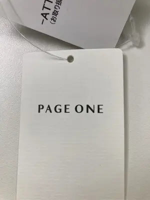 Page One/ページワン/タンクトップ/トップス/ブルー/L