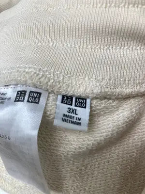 UNIQLO/ユニクロ/スウェットパンツ/パンツ/アイボリー/3XL
