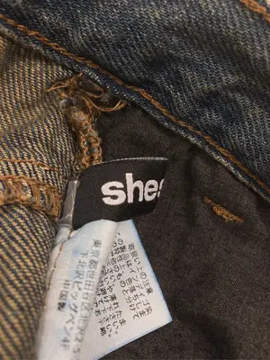 shesame/シーセム/デニムパンツ/パンツ/ブルー/M