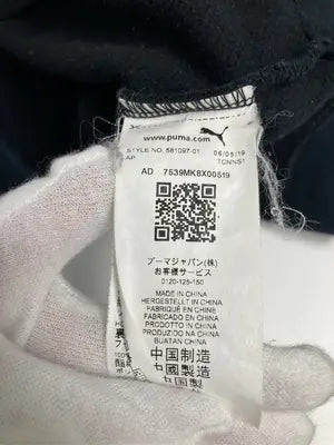 PUMA/プーマ/パーカー/トップス/ブラック/L