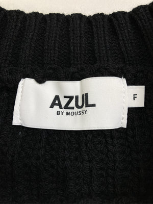 AZUL/アズール/ニット/セーター/トップス/ブラック/F