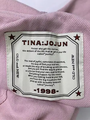 TINA:JOJUN/ティーナジョジュン/サロペット/オーバーオール/オールインワン・サロペット/ピンク/S