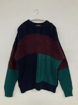 Eddie Bauer/エディーバウアー/ニット/セーター/トップス/ネイビー/M