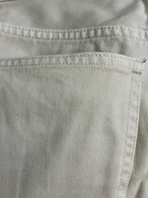 UNIQLO U/ユニクロユー/デニムパンツ/パンツ/アイボリー/25 (63.5cm)