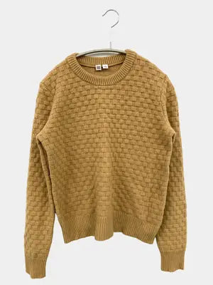 UNIQLO/ユニクロ/ニット/セーター/トップス/ベージュ/M
