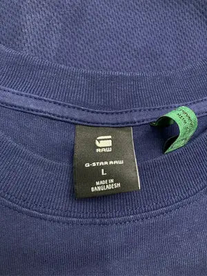 G-STAR RAW/ジースターロゥ/Tシャツ/カットソー/トップス/ネイビー/L