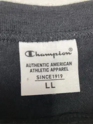 Champion/チャンピオン/Tシャツ/カットソー/トップス/ブラック/LL