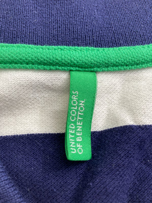 UNITED COLORS OF BENETTON/ユナイテッドカラーズオブベネトン/ポロシャツ/トップス/ネイビー/M