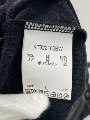 kutir/クティール/Tシャツ/カットソー/トップス/ブラック/L