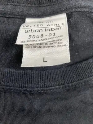 United Athle/ユナイテッドアスレ/Tシャツ/カットソー/トップス/ブラック/L