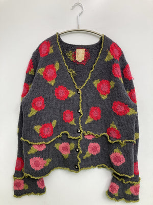 amano/カーディガン/ボレロ/トップス/ブラック/M/L