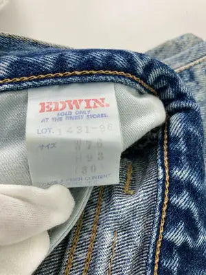 EDWIN/エドウィン/デニムパンツ/パンツ/ブルー/W76   H93