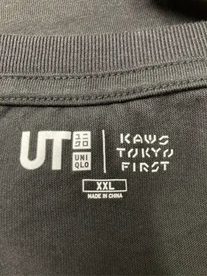UNIQLO/ユニクロ/Tシャツ/カットソー/トップス/ブラック/XXL
