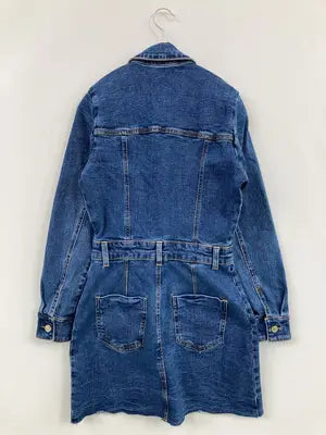 ZARA/ザラ/ワンピース/ワンピース/ドレス/ブルー/M