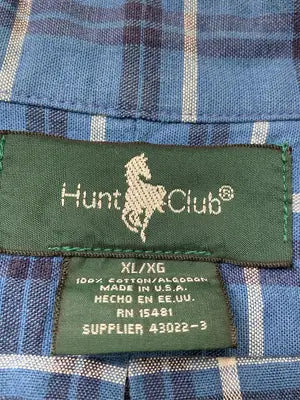 Hunt club/ハントクラブ/シャツ/ブラウス/トップス/ブルー/XL