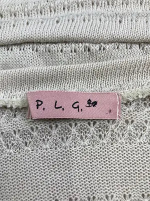 P,L,G,/ニット/セーター/トップス/ベージュ/5L