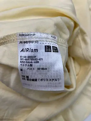 UNIQLO/ユニクロ/Tシャツ/カットソー/トップス/イエロー/M