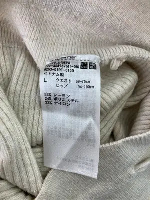 UNIQLO/ユニクロ/スラックス/パンツ/グレー/L   ウエスト69-75cm   ヒップ94-100cm
