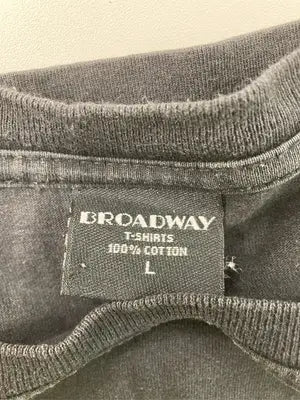 BROADWAY/ブロードウェイ/Tシャツ/カットソー/トップス/ブラック/L