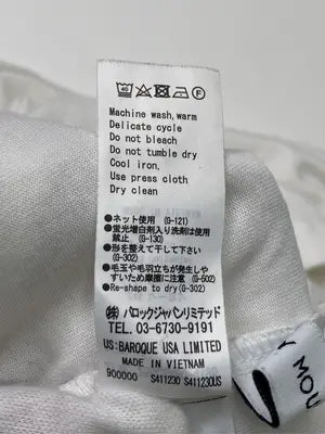 AZUL by MOUSSY/アズールバイマウジー/Tシャツ/カットソー/トップス/ホワイト/S