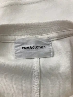 EMMA CLOTHES/エマクローズ/Tシャツ/カットソー/トップス/ホワイト/L