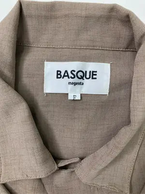 BASQUE/バスク/シャツ/ブラウス/トップス/ブラウン/F