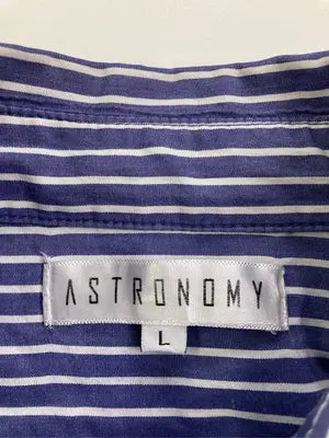 ASTRONOMY/アストロノミー/シャツ/ブラウス/トップス/ブルー/L