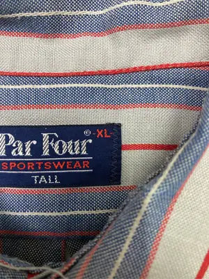 Par Four/パーフォー/シャツ/ブラウス/トップス/ブルー/XL