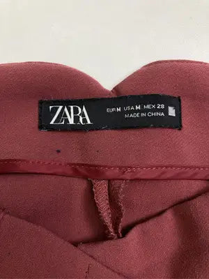 ZARA/ザラ/その他パンツ/パンツ/レッド/M