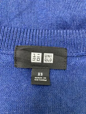 UNIQLO/ユニクロ/ニット/セーター/トップス/ブルー/XS