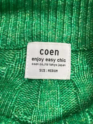 coen/コーエン/ワンピース/ワンピース/ドレス/グリーン/MEDIUM