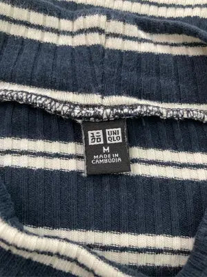 UNIQLO/ユニクロ/Tシャツ/カットソー/トップス/ネイビー/M