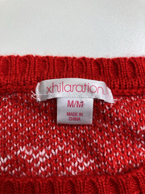 xhilaration/ニット/セーター/トップス/レッド/M