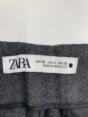 ZARA/ザラ/スラックス/パンツ/ブラック/EUR 36