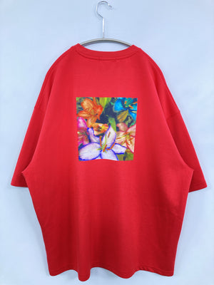 RAGE BLUE/レイジブルー/Tシャツ/カットソー/トップス/レッド/M