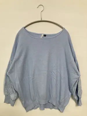 Vanilla studio/Tシャツ/カットソー/トップス/スカイブルー/3L
